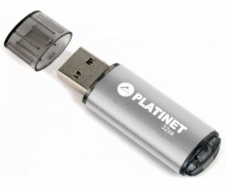 PLATINET flashdisk USB 2.0 X-Depo 32GB stříbrný