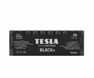 Tesla AA BLACK+ alkalická, (LR06, tužková, shrink) 10 ks ...