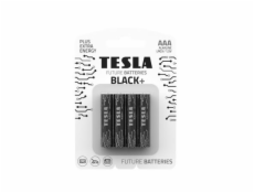 Tesla AAA BLACK+ alkalická, 4 ks