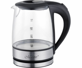 Feel-Maestro MR062 electric kettle 1.2 L Black  Transpare...