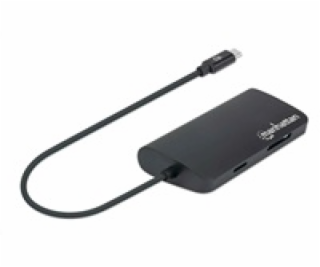 MANHATTAN Adapter SuperSpeed USB-C Male na HDMI Female, č...