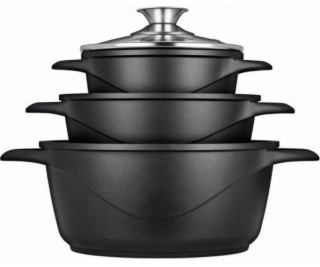 Smile MGK-18 soup pot Black Aluminium