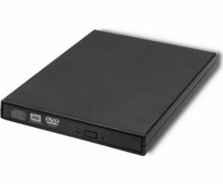 Qoltec 51858 External DVD-RW recorder |USB 2.0|Black