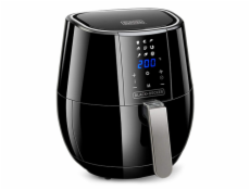 Fritéza Black+Decker, BXAF3500E, horkovzdušná, 3,5 L, digitální dotykový displej, 9 programů, časovač, 1500 W