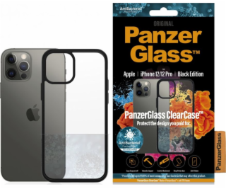 PanzerGlass Apple iPhone 12/12 Pro Black Frame Anti-Bacte...