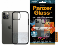 PanzerGlass Apple iPhone 12/12 Pro Black Frame Anti-Bacterial Black Frame (HoneyComb)