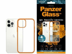 PanzerGlass Etui ClearCase do iPhone 12/12 Pre Orange Antibacterial