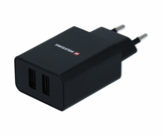 Swissten SMART IC 2x USB 2,1A POWER BK