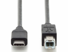 DIGITUS USB Type-C Kabel Type-C to  USB 2.0      AK-300150-018-S