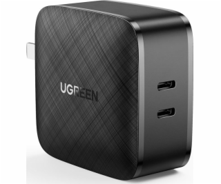 UGREEN 2xUSB-C 66W PD Wall Charger EU Black