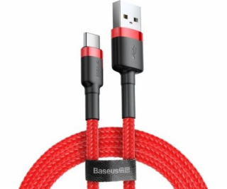 Kábel USB-C Baseus Cafule 2A 2m (červený)