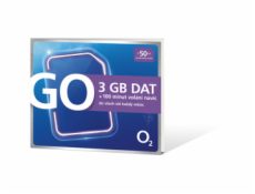 O2 GO SIM 3GB + 100 minút