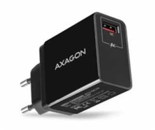 AXAGON ACU-QC19, QUICK nabíječka do sítě, 1x port QC3.0/A...