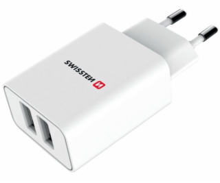 Swissten Adaptér Smart Ic 2Xusb 2,1A W