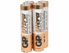 GP Ultra AAA baterie, 1.5V alkalické, 4ks