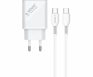 SAVIO LA-05 USB Quick Charge Power Delivery 3.0 18W + 1m ...