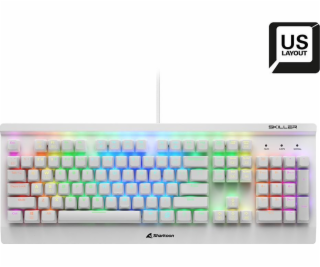 SKILLER SGK3 White, Gaming-Tastatur