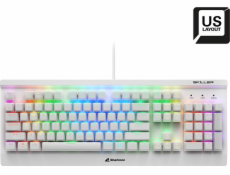 SKILLER SGK3 White, Gaming-Tastatur