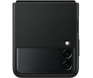 Samsung Leather Cover for Galaxy Z Flip3 Black