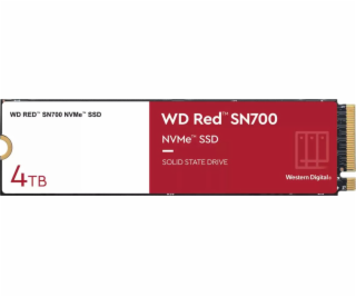 WD RED SSD NVMe 4TB PCIe SN700, Geb3 8GB/s, (R:3400/W:310...