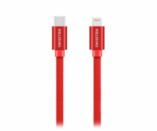 Swissten Kabel Textile Usb-C/Ligh 1,2M R