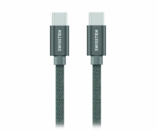 Swissten Kabel Textile Usb-C 1,2 M Gr