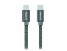 Swissten Kabel Textile Usb-C 1,2 M Gr