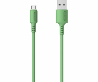 USB CABLE MICRO 3A SOMOSTEL GREEN 3100 mAh QUICK CHARGER ...