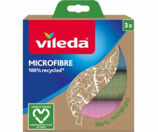 Cleaning Cloth Vileda Microfibre 100% Recycled 3 pcs.