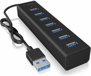 RaidSonic ICY BOX IB-HUB1700-U3 7 Port USB 3.0 Hub