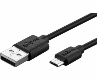 USB 2.0 Kábel, USB-A Stecker > Micro-USB Stecker