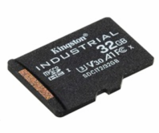 Kingston 32GB microSDHC Industrial C10 A1 pSLC Card Singl...