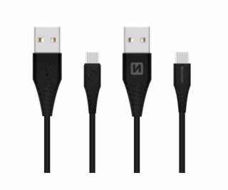 Swissten Datový Kabel Usb-C 3.1 Bk 1,5M