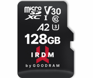 GOODRAM IRDM microSDXC 128GB V30 UHS-I U3 + adaptér