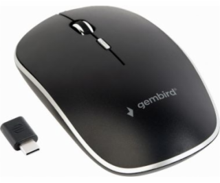 Gembird MUSW-4BSC-01 mouse Ambidextrous RF Wireless+USB T...