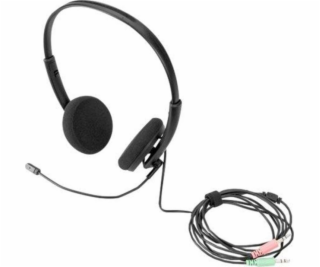 DIGITUS On Ear Office Headset w. Noise Reduction 3,5mm St...