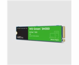 WD GREEN SSD NVMe 480GB PCIe SN350, Geb3 8GB/s, (R:2400/W...