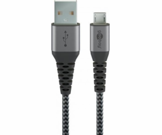 USB 2.0 Kábel, USB-A Stecker > Micro-USB Stecker