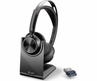 POLY Voyager Focus 2 UC Headset Wired & Wireless Head-Ban...