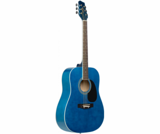 Stagg SA20D BLUE, akustická kytara typu Dreadnought