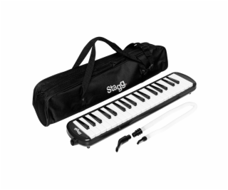 Stagg MELOSTA37 BK, klávesová harmonika, černá