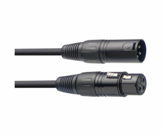 Stagg SDX0,5, DMX kabel 3-pin XLR/XLR, 0,5m