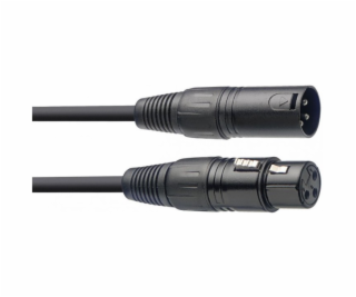 Stagg SDX3, DMX kabel 3-pin XLR/XLR, 3m