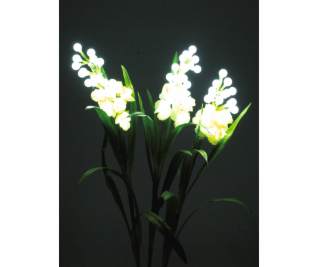 Arum sada bílá, s bílými LED diodami, 85 cm