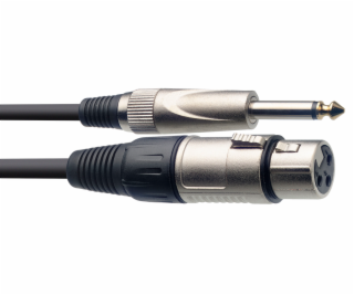 Stagg SMC10XP, kabel mikrofonní XLR/Jack, 10m