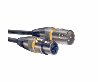 Stagg SMC6 YW, mikrofonní kabel XLR/XLR, 6m