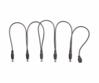 Stagg SPS-DC-5M1F, napájecí kabel pro pedálové efekty, 1x...