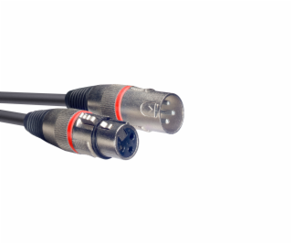 Stagg SMC6 RD, kabel mikrofonní XLR/XLR, 6m