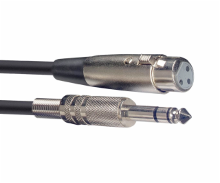 Stagg SAC6PSXF DL, kabel JACK/XLR, 6m