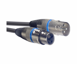 Stagg SMC3 BL, kabel mikrofonní XLR/XLR, 3m